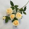 Long Plush Rose Wedding Bouquet For Photography And Home Decor