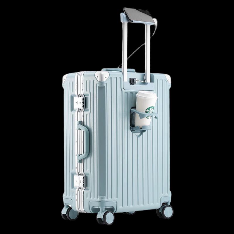 KarLot Durable Aluminum Frame Suitcase
