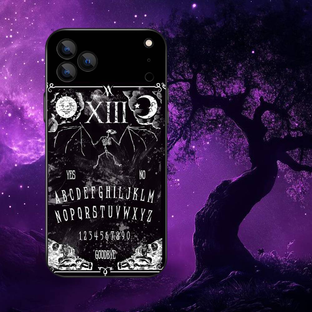 Supernatural Art Ouija Board  Phone Case For iPhone 17,16,15,14,13,12,11,Pro,Max,Plus,E,Air,Mini Protective TPU Cover