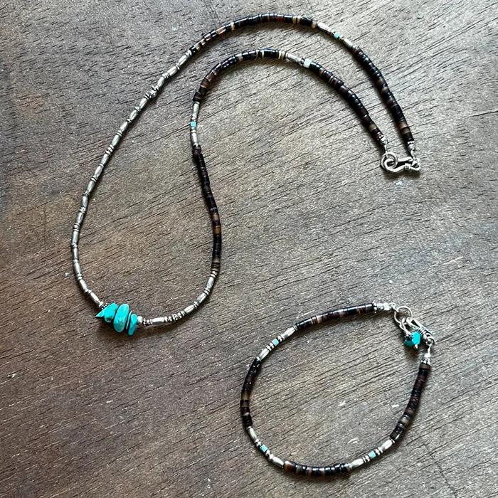 Mother-of-pearl Turquoise Bracelet