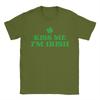 Kiss Me Im Irish St Patricks Day T Shirt Summer T Shirts Unisex 100 Cotton Plus Size Top Tees ShortSleeve Streetwear Tops