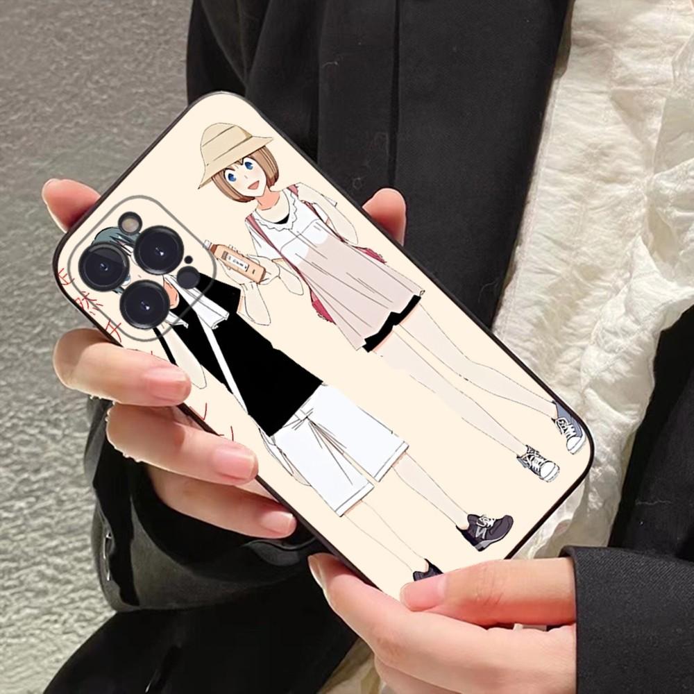 Tsurezure Children Phone Case For iPhone 15 6 7 8 Plus 11 12 13 14 Pro SE 2020 MAX Mini X XS XR Back Funda Cover