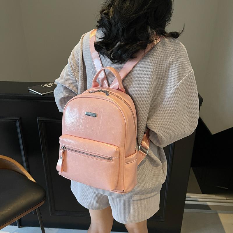 Premium Women's Backpack New Fashion Travel Versatile Backpack Small Schoolbag
