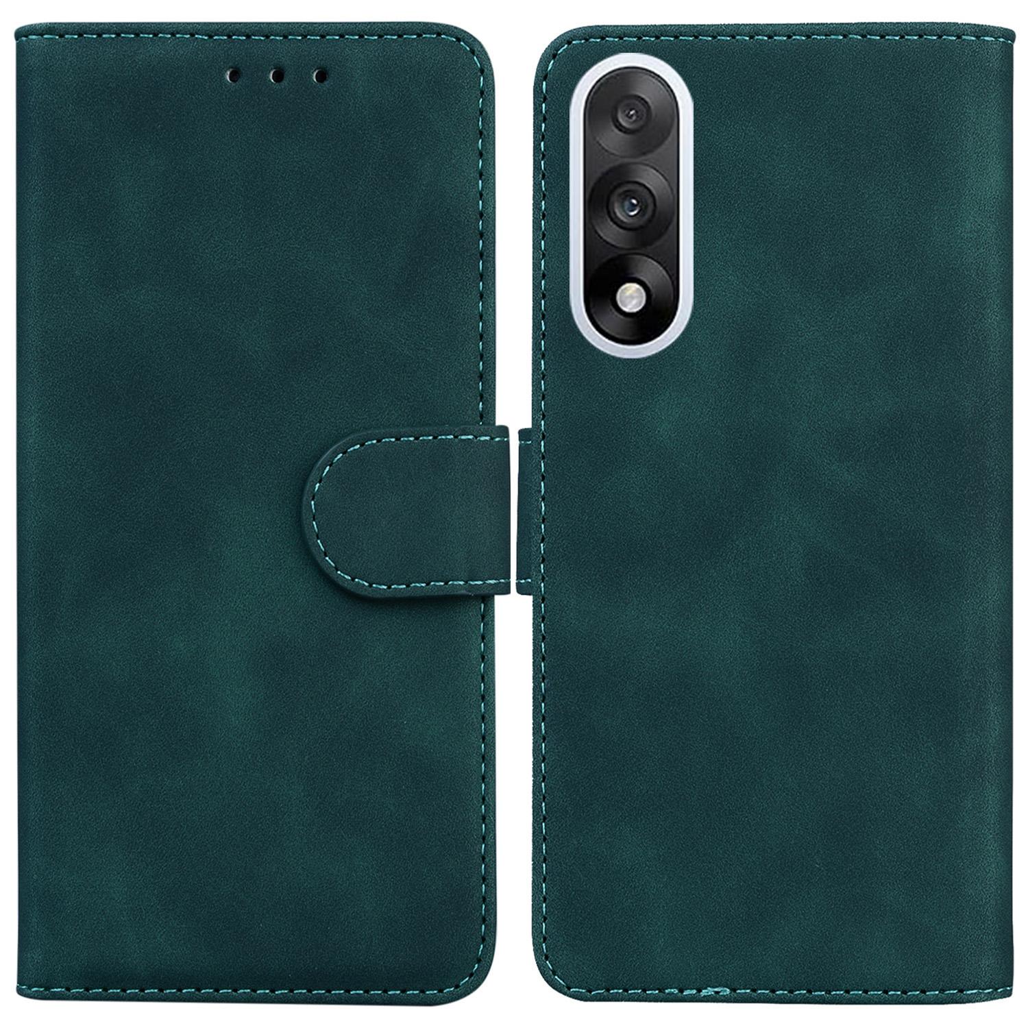 

For OnePlus Nord 5 5G Case Solid Color Leather Wallet Phone Cover Green