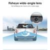 180 degrees 1080P AHD CCD universal front camera without parking line car front view camera parking camera without mirror