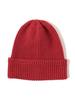 Beams Boy Women's Cotton Linen Watch Cap, Red Free