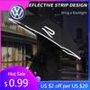2026 Quente Para Carro Volkswagen VW Luz LED Dobrável Automático Guarda-Sol à Prova de Vento Guarda-Chuva Para Volkswagen R Touareg Tiguan Magotan G