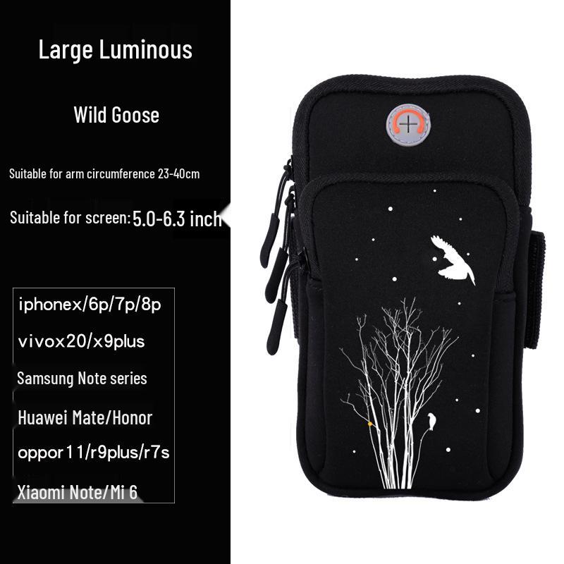 Waterproof Unisex Running Armband - Lightweight Sports Wrist Phone Pouch