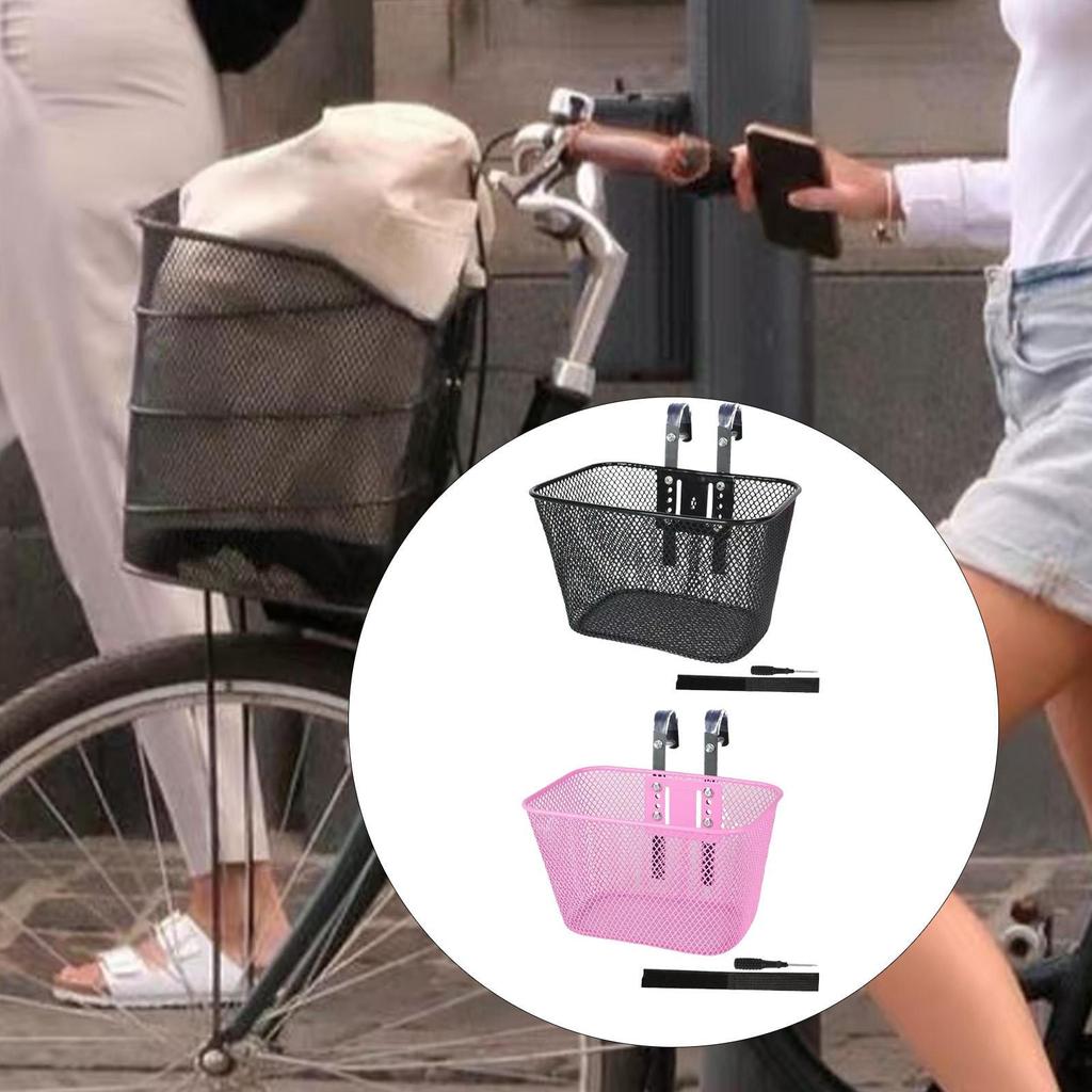 Kinderfahrradkorb Zubehör Metall Kinder Ersatzteil für Jungen Mädchen