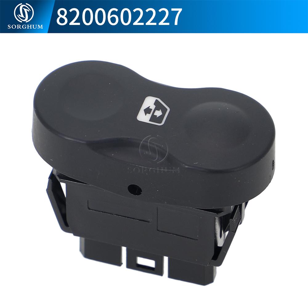 SORGHUM 8200602227 Car Front Driver Side Window Switch Button For Dacia Logan MCV 2009 2010 2011 Duster Sandero 2008 2011 5 P