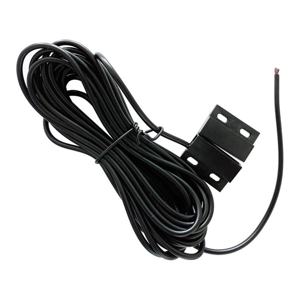 

DIY Magnetic Sensor Magnetic Reed Switch Erosion Resistant Metal Magnetic Switch Robust Construction 5 Meters For Glass Doors without connector
