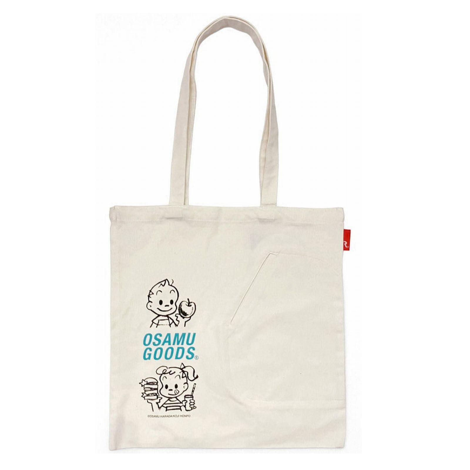 Хлопковая сумка-тоут Osamu Goods, плоская, OE.RC.TallFlat.OSAMU 6285 6286