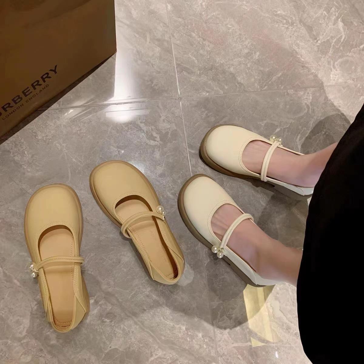 

Fashion 2024 women s square toe low heel elegant spring summer single shoes gentle style casual shoes comfortable simple 35 хакі