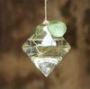 3pcs Hanging Glass Hydroponic Planter Geometric Shape Water Plant Vases Home Decor Indoor Outdoor Hanging Plant Container Garden