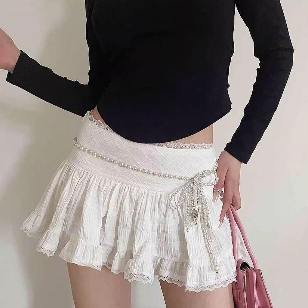 Luxury Design Waist Chain Casual Thin Chain Waistband Decorative Jewelry Waist Strap