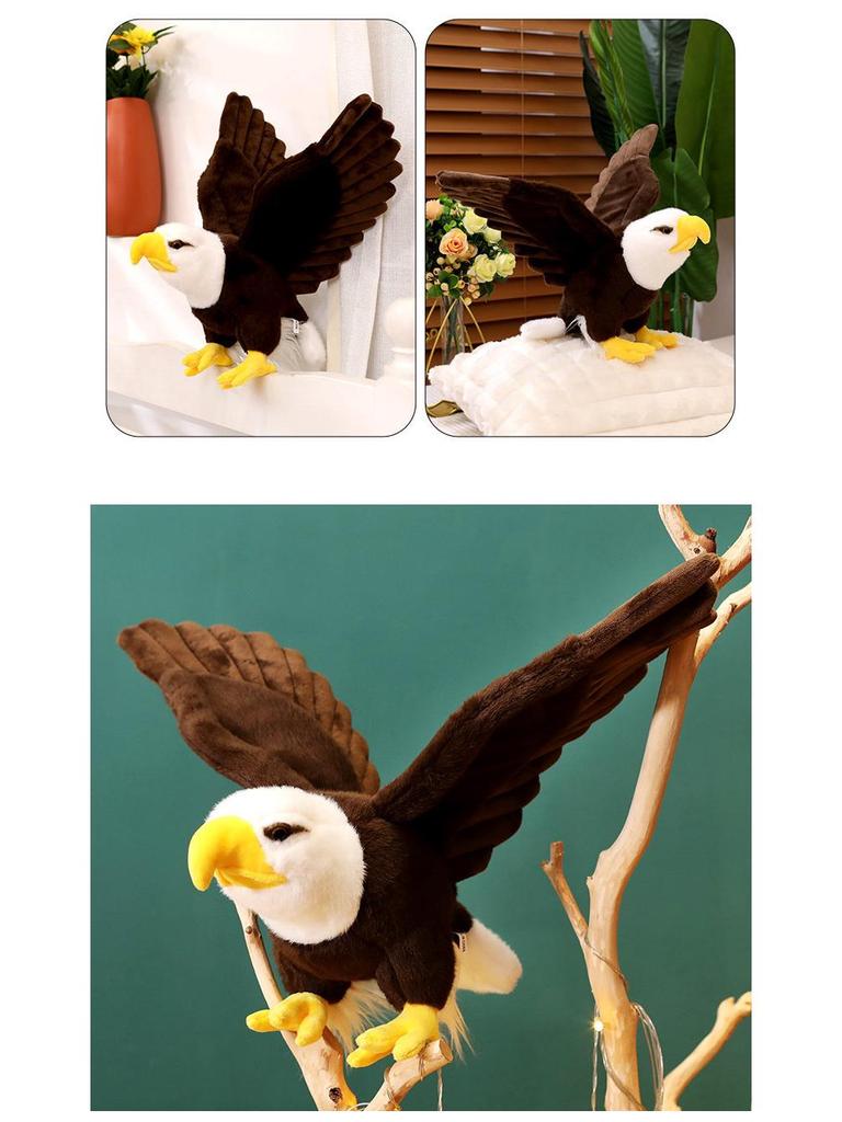 Pelúcia Águia-careca: Decoração de Quarto Infantil & Presente de Aniversário Mais Vendido