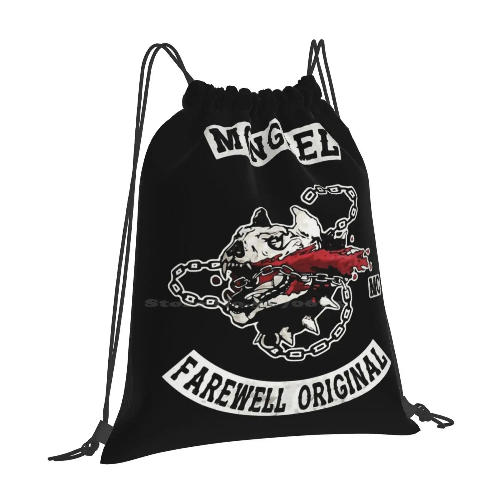 Days Gone-Mongrel Farewell Original Mc School Bags For Teenage Girls Laptop Travel Bags Days Gone Mongrel Farewell Original Mc OneSize
