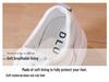 Women's Invisible Lift White Slip-On Shoes - Thick-Soled, Versatile for Spring and Autumn