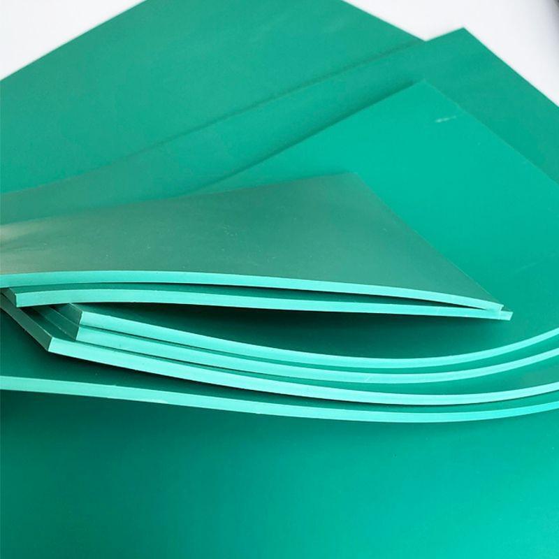 A4 Green Rubber Printmaking Plate for Kids - DIY Carving & Creation Material, PVC Soft Rubber Board A5 