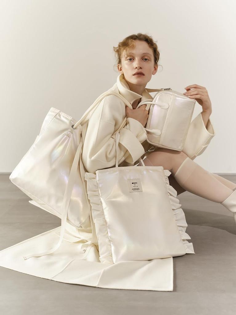 FRAY ID. LeSportsac x FRAY I.D. RB Grote Tweerichtings Tote Bag (FWGB254416) - Dames, IVR, One Size