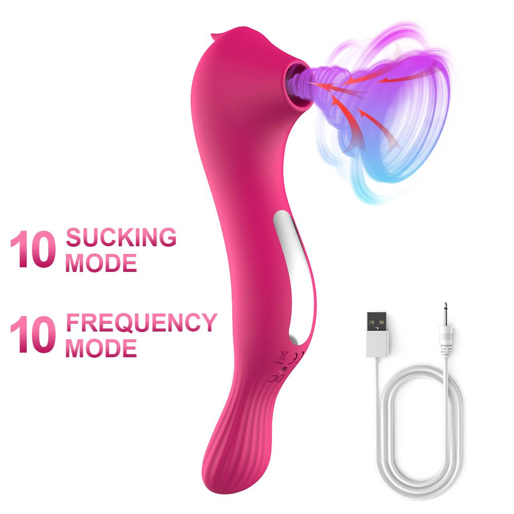 Sucking Vibrator 20 Powerful Vibration Modes Female Vagina Massager G-Spot Clitoris Stimulator Vacuum Suction Sex Toys for Women