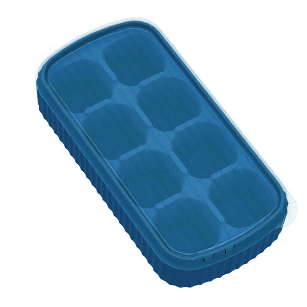 8 Grid Big Ice Tava Mold Giant Jumbo Large Food Grade Silicon Ice Cube Square Tava Mold DIY Ice Maker Tava pentru cuburi de gheata