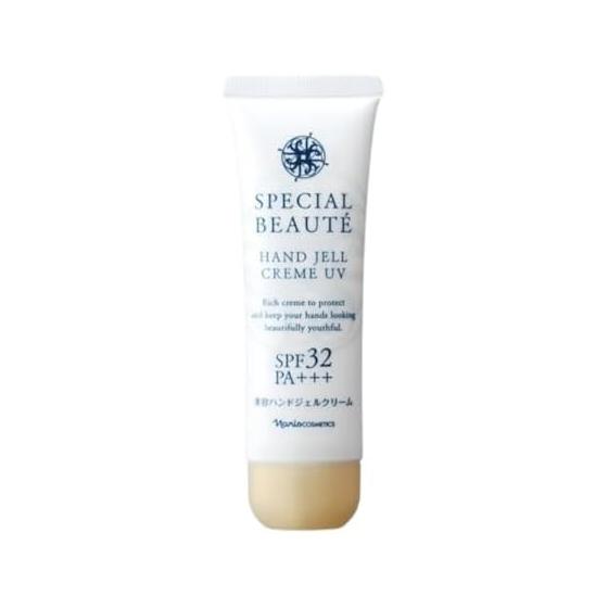Naris Special Beaute Лечебный белый крем-гель для рук УФ-защита 50 г