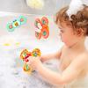 Hand Spinner Baby Spins Educational Baby Bath Water Play Popular for Ages 0 To Birthday Cute 3 Pieces Toy, Well, Toy, Spinner, Toy, 3, Gift, Insects,