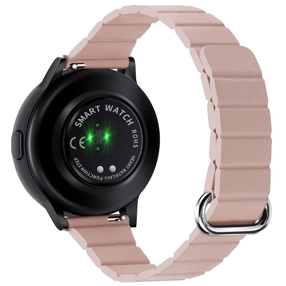 22mm Slim Magnetic Strap for Huawei Watch GT 6/5/5 Pro/4 46mm Microfiber Leather Watch Band Reverse Buckle Design