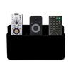 Plastic Remote Control Holder Wall Mount Storage Rack for Living Room Kitchen and Office Use Adjustable Divider Shelf