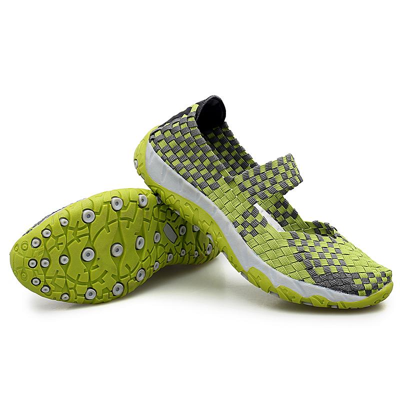 

Жіночі сандалі Мері Джейн, пляжні туфлі на підборах, повсякденне взуття з м якими ковзанами, великий розмір 40 зелений