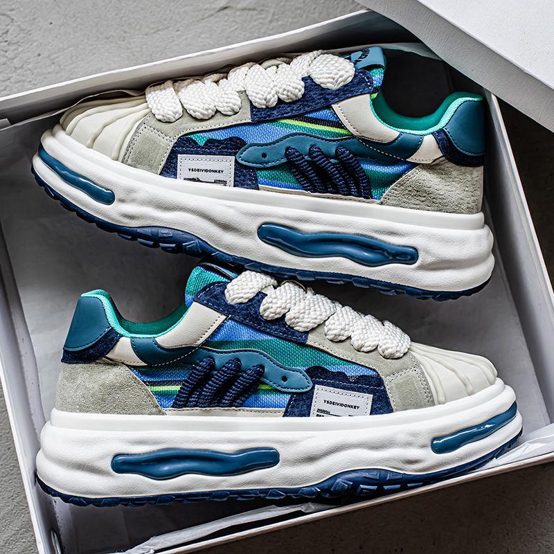 Height-Boosting Summer Platform Sneakers - Trendy, Durable, Low-Top Casual Sports Shoes