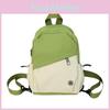Teen Casual Backpack For Girls Boys Outdoor Nylon With Color Blocking Designed