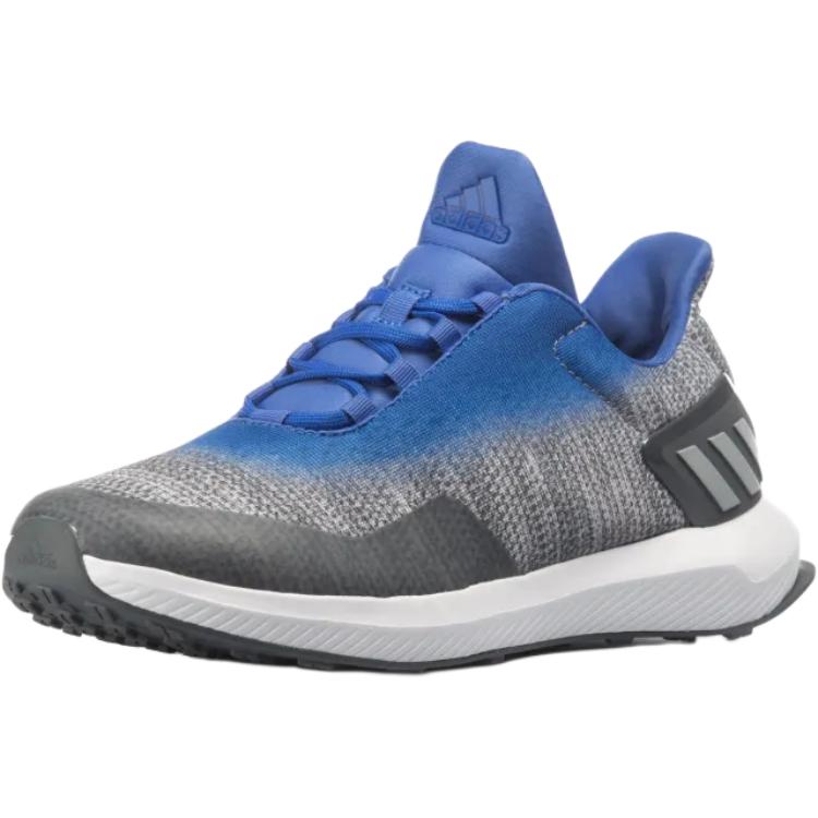 Adidas Performance Rapidarun Uncaged Comfortable Shock Absorption Durable Low Top Kids Running Shoes Kids Sneaker Dark-Gray CQ0163