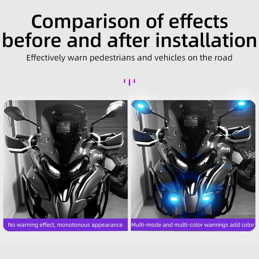 6/8x RGB Led Aircraft Boat Strobe Light Motorcycle Car LED Flash Position Wireless Light Auto Airplane Helicopter Warning Lights