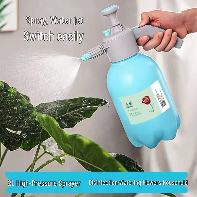Thickened Manual Air Pressure Flower Watering Spray Bottle