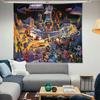 HeMan And The Masters Of The Universe Anime Tapestry Decoration Bedroom Dormitory Background Cloth Holiday Home Party
