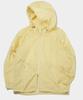 Placestudioman Athletic Cuff String Detail Windbreaker Hooded Jacket [Black]
