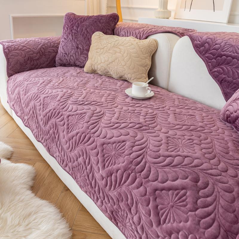 

Подушка для дивана, зимняя короткая плюшевая простая современная подушка, легкая, роскошная кожаная подушка для дивана, три, одна, императорская наложница, чехол, полотенце 70*70cm