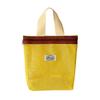 INS Summer Solid Color Tote Bag Fashion Korean Style Small Item Storage Bags Organizer Travel Makeup Pouch Portable Beach Bag
