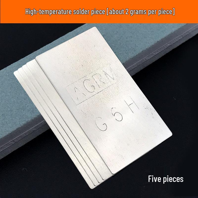 Silver Solder Sheets & Rods: Low & High Temperature Welding with Flux Wires