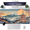 Large Gaming Mouse Pad Japanese Style Computer Office Game Table Mat Xxl Rubber Antislip Stitched Keyboard Mats Long Desk Pads