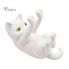 Cat Cell Phone Holder 3D Printed Holder, Lying Kitten Mobile Stand, Hands Free Stand Figurine for Home Office Desk Decor, Gift Lovers