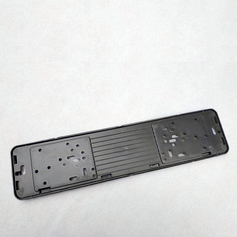 1 Pcs Car License Plate Frame Metal And Plastic Frame Car License Plate Holder Number Plate Holder Fit Eu