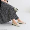 AmiAmi Women's Loafer Pumps with Bits, Simple Basic Formal Shoes, CX2405B, Sizes 22.5-25.0 (Size 24.0, Smooth Black)