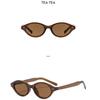 Women's sunglasses, men's and women's retro small-frame sunglasses.