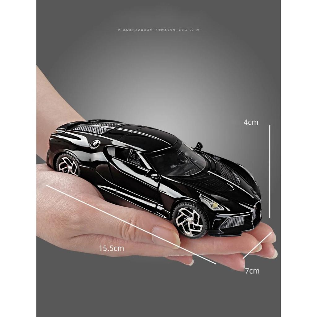 1/32 Bugatti La Voiture Noire Black Dragon Supercar Spielzeug-Legierung Auto Druckguss & Spielzeug Fahrzeuge Auto Modell Auto Spielzeug für Kinder