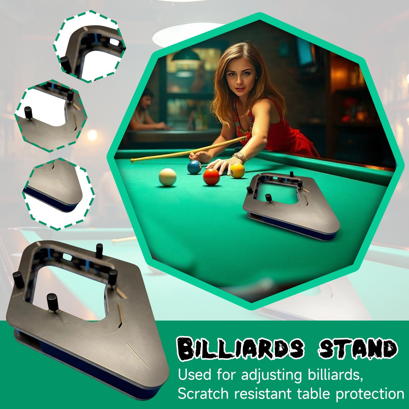 

Billiards Stand 8-Ball/9-Ball Stand, Used For Adjusting Billiards And Scratch Resistant Table One Size