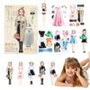 Magnetic Dress Up Dolls Safe And Harmless Princess Dress Up Doll Set Created Imagine Set Birthday Gift For Home