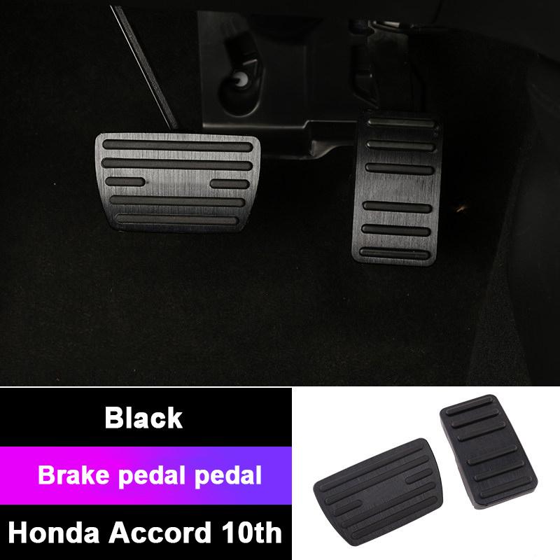 Accelerator de mașină din aliaj de aluminiu Combustibil Frână Ambreiaj Rezidere pentru picioare Pedale Pad acoperire pentru Honda Accord X 10th 2018 2022 Accesorii